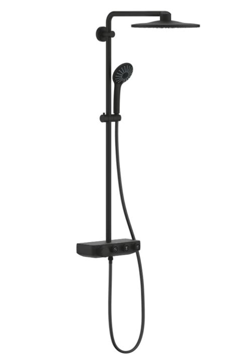 Черная душевая система Grohe Euphoria Smart Control System 310 Duo с ...