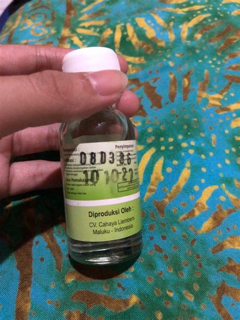 Minyak Kayu Putih Khas Maluku On Carousell