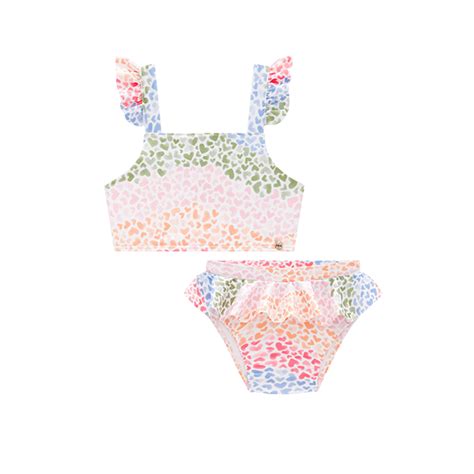 Bikini Rainbow Heart Minius