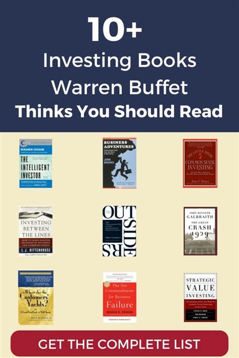 Warren Buffetts Favorite Books Stock Market Tips Ideas Of Stock