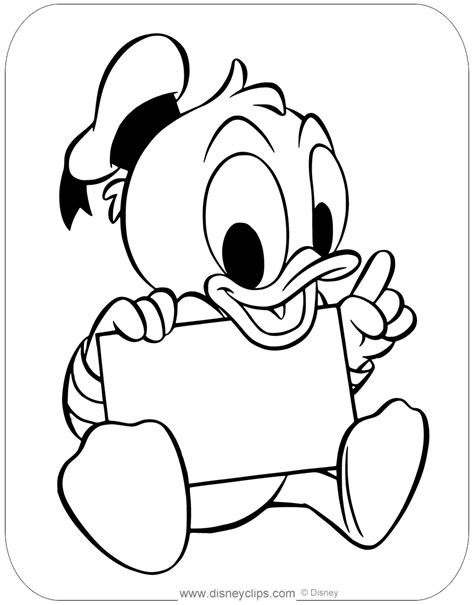 Disney Babies Coloring Pages Disneyclips