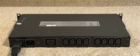 APC AP4423 Transfer Switch ATS 1u Rackmount - 16A max - 12 Month ...