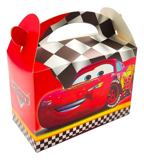 Caja Cajita Feliz Sorpresa X Unidades Cars Carros Ni O