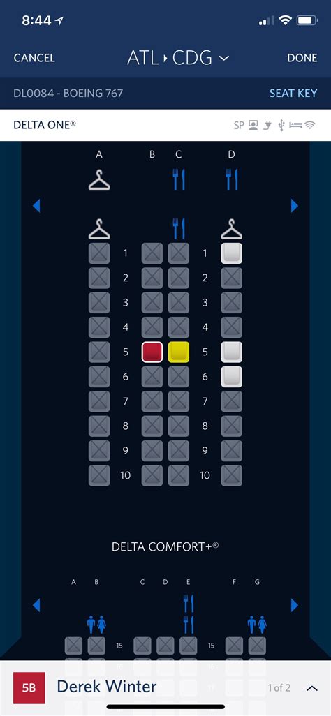 Flight Review Delta One Business Class Atl Cdg Accounting