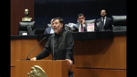 Dip Gerardo Fernández Noroña Morena Acuerdo de periodo