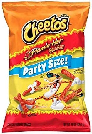Cheetos Crunchy Flamin Hot Oz Party Size Bag Amazon Ca Grocery Gourmet Food