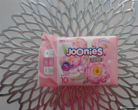 Гигиенические прокладки Joonies Дневные женские luxe - «Прокладки ...