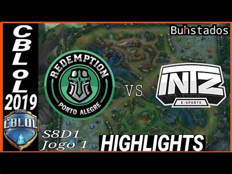 Cblol Redemption Vs Intz Highlights Do Jogo Youtube