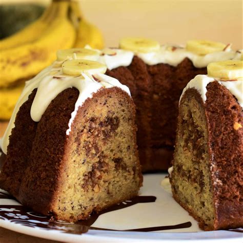 10 Banana Bundt Cakes To Make With Excess Bananas