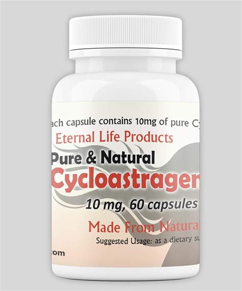 Buy Cycloastragenol 98% 10 mg 60 Capsules Online at Lowest Price in ...
