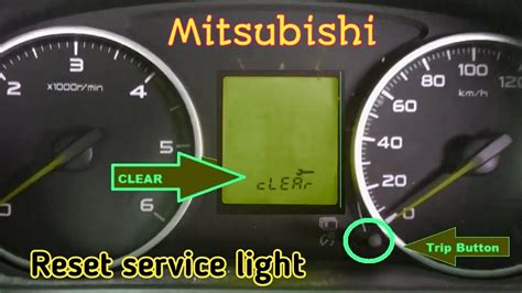 How To Reset Service Light Mitsubishi Triton YouTube