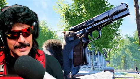 Drdisrespect Reacts To Squirrel With A Gun Gameplay Trailer Youtube