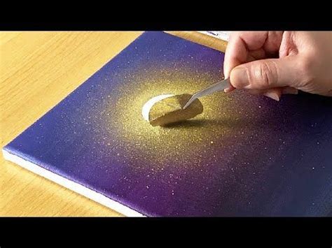 Moonlight Scenery / Acrylic Painting for Beginners / STEP by STEP #264 ...