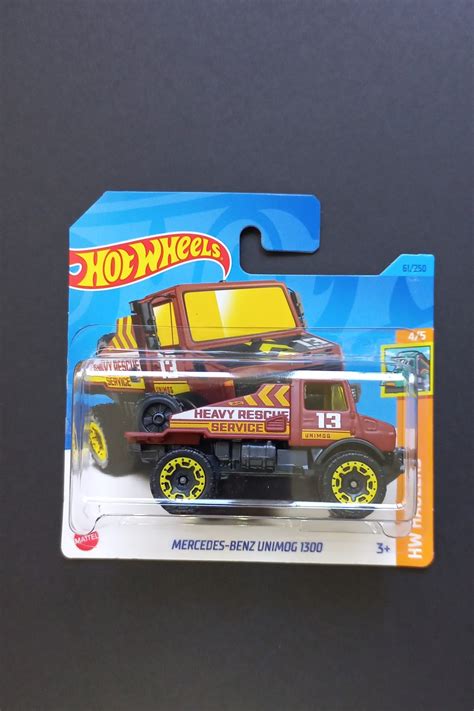 Hot Wheels HW Haulers Mercedes Benz Unimog 1300 The Vintage Toy Shop