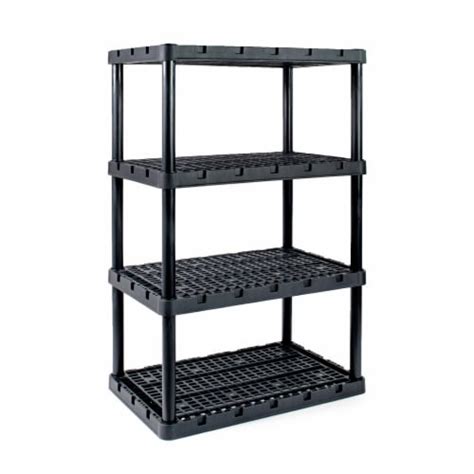 Gracious Living Xl 4 Shelf Knect A Shelf Ventilated Heavy Duty Storage