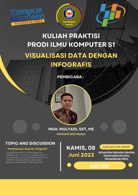 Kuliah Praktisi Visualisasi Data Dengan Infografis Website Resmi