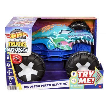 Hot Wheels Monster Trucks T Vir Ny T S Interakt V Mega Wrex J T Knet Hu