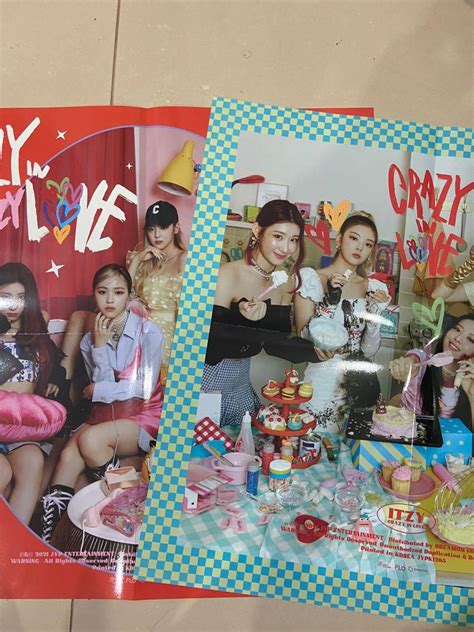 Wts Itzy Crazy In Love Album Unsealed Hobbies Toys Collectibles