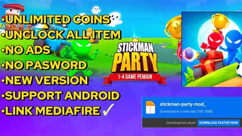Stickman Party Mod Apk - STICKMAN PARTY MOD APK GAME | 2025 NO PASSWORD ! - YouTube