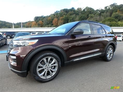 Rich Copper Metallic 2020 Ford Explorer Xlt Exterior Photo 135509786