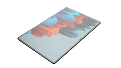 [Exclusive] Samsung Galaxy Tab S8 Ultra design revealed via 5K renders ...