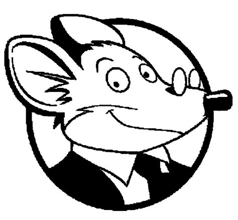Trap From Geronimo Stilton Coloring Page Free Printable Coloring