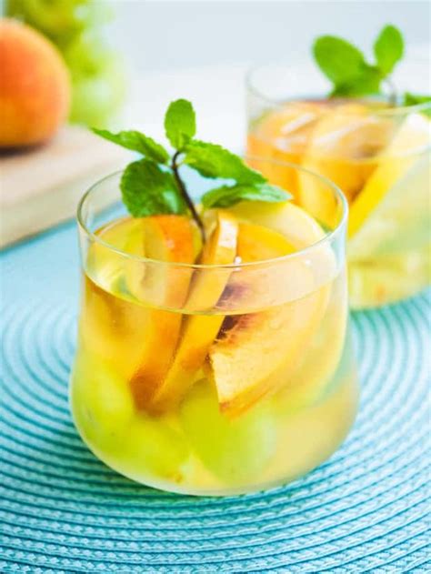 White Sangria The Mediterranean Dish