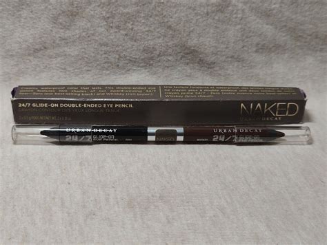 Urban Decay Naked Glide On Double Ended Eye Pencil Zero Whiskey