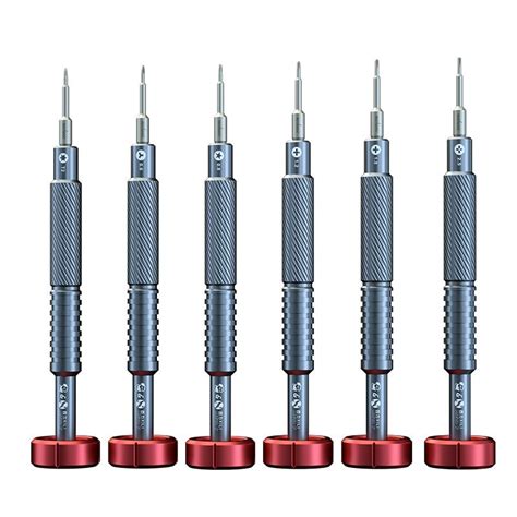 MECHANIC XILI Прецизионная 6 В 1 отвертка Набор отвертки Y0.6 Torx 0.8 ...