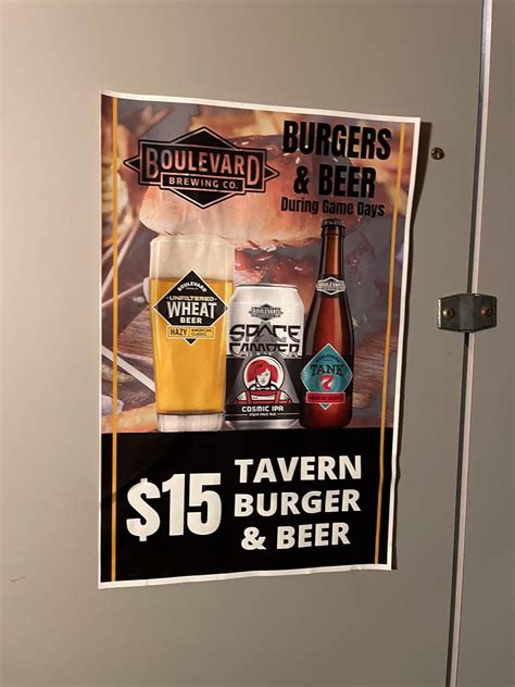 Menu at The Tavern pub & bar, Austin