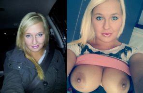 Gorgeous Blonde Hides Them Well Porn Pic