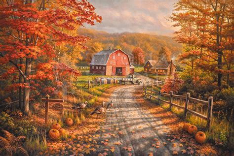 Thomas Kinkade Thanksgiving Wallpapers Top Free Thomas Kinkade