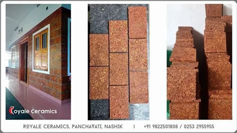 Gfhghg Red Laterite Stone Tile Jambha Tile Chira Tile Thickness