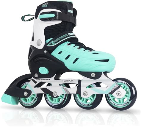 MammyGol Patines en línea ajustables para adultos y adolescentes