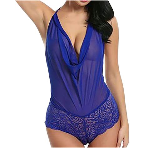 Kbkybuyz Hot Lace One Piece Underwear Hot V Neck Strapless Hot Underwear Walmart