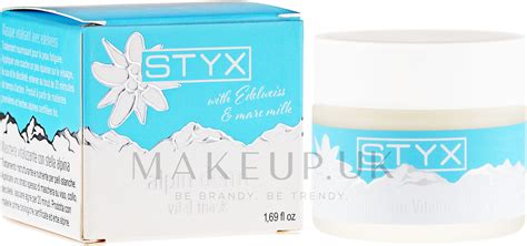 Edelweiss Face Mask Styx Naturcosmetic Alpin Derm Vital Mask Makeup Uk