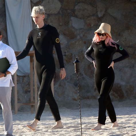 Megan Fox In A Pink Bikini Top In Mexico CelebMafia