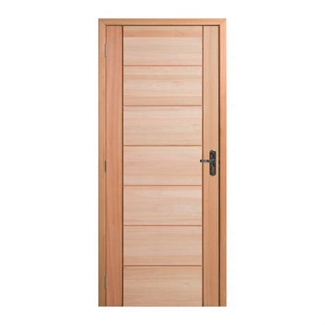 Kit Porta Pronta Maciça x cm Eucalipto Esquerda Pm Quartier Cruzeiro Portas Nude Leroy