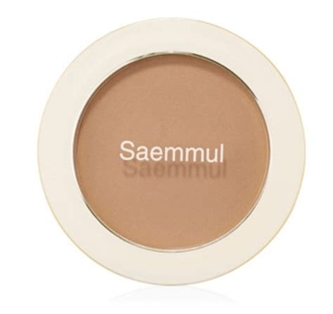 The Saem Blusher Saemmul Single Blusher Br Naked Brown Shading
