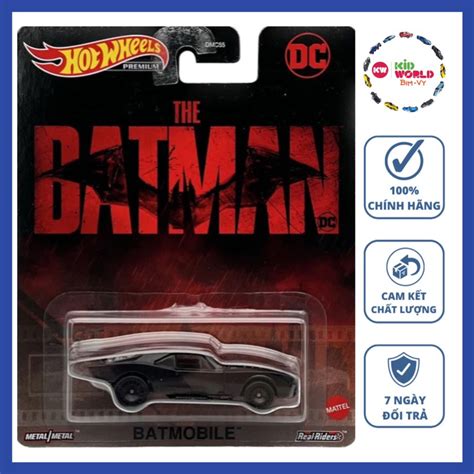 Xe M H Nh Hot Wheels Premium Batman Batmobile Grl B Nh Cao Su Shopee Vi T Nam