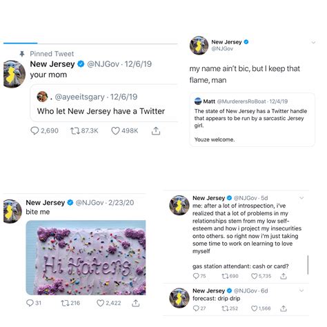 Just wanted to let you guys know that New Jersey has a twitter account