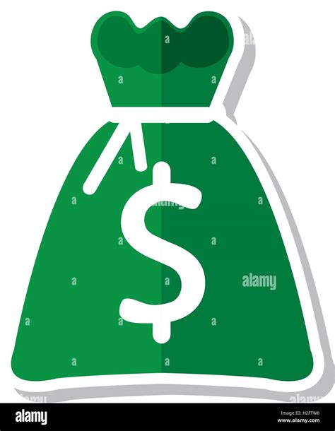 Money Bag Sack Icon Stock Vector Image Art Alamy