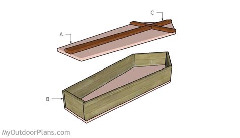 Halloween Coffin Plans | MyOutdoorPlans | Free Woodworking Plans and ...