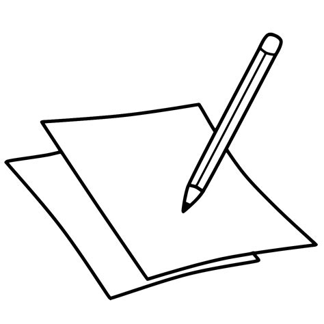svg write pencil writing  svg image icon svg silh
