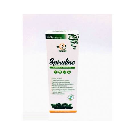 Eden Life Spiruline G Lules