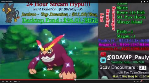 Live Shiny Darmanitan In Pokemon ORAS After 102 Encounters Via DexNav