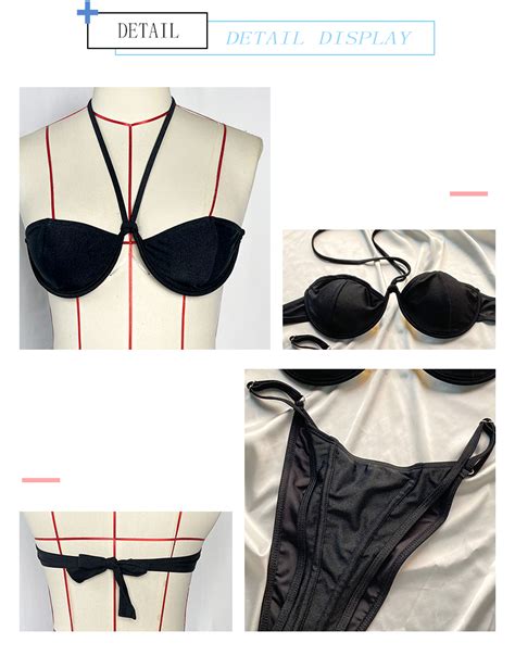 Women S 2 Pieces Triangle Thong Maillot De Bain Bikini Sexy Swimsuits Bathing Suits For Women