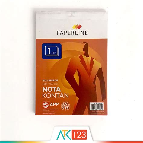 Jual Nota Kontan Paperline Kecil Ply Nk K Shopee Indonesia