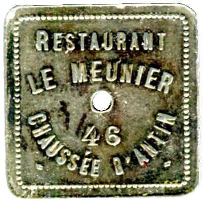 Francs Restaurant Le Meunier Paris Numista