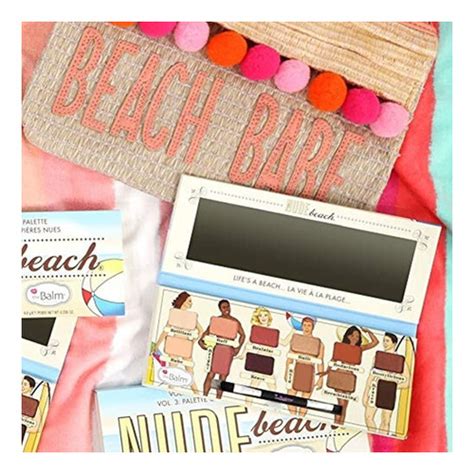 Paleta De Sombras De Ojos Thebalm Nude Beach Tonos Llama Env O Gratis